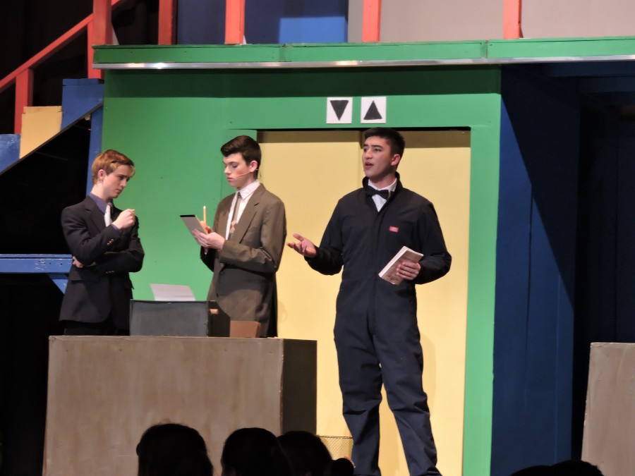 “How to Succeed in Business” soars to success as school musical