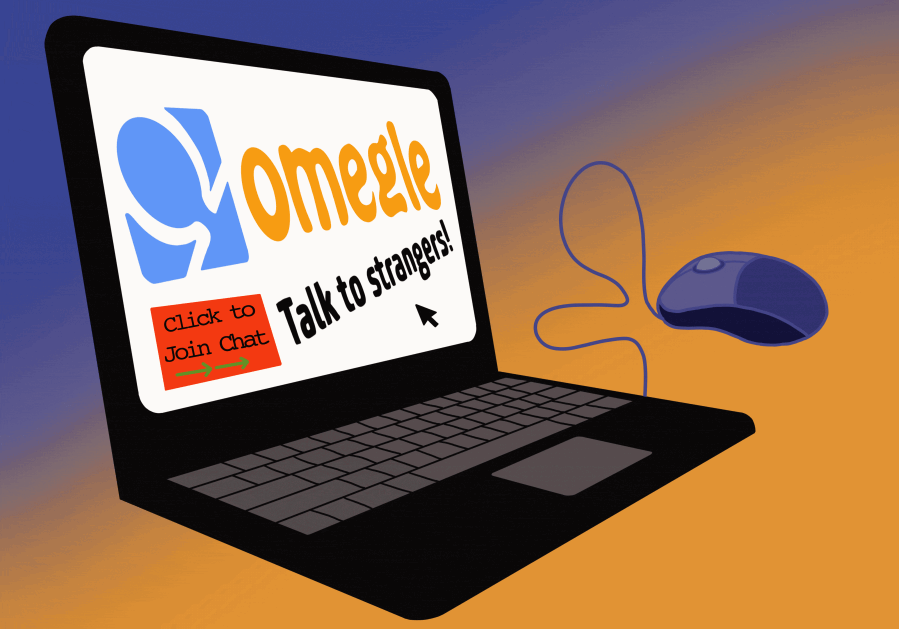 BOREDOM OR RISK? Teens who use Omegle run the risk of hackers and other online threats. 