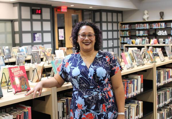 “A school librarian who makes a difference in the lives of her students and instills the love of the library, representatives from the AISLE  board wrote 