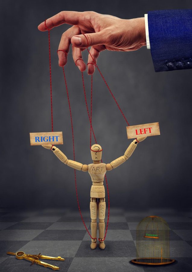 PIXABAY: political puppet master rules relationships