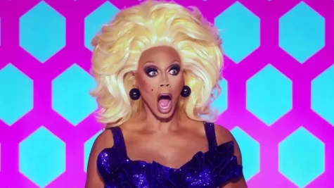 TOO STUNNED TO SPEAK: RuPaul, host of RuPauls Drag Race, reacts to a contestant