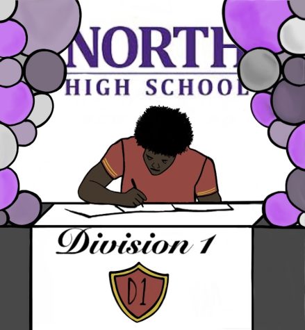 SIGNING THE NEXT FOUR: graphic by Tabitha Irvin