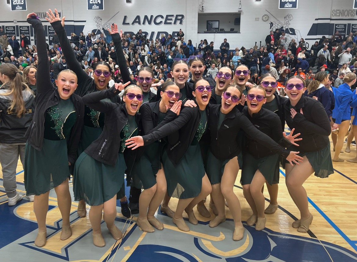 SMILING FOR STATE: The DGN Athenas secured a state bid Jan. 23 after placing sixth at sectionals.