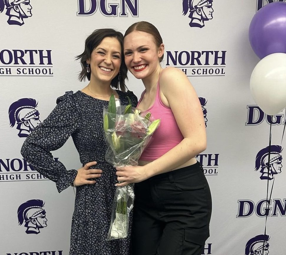 Anne Driscoll and Orchesis member Kelsie Arndt (12)