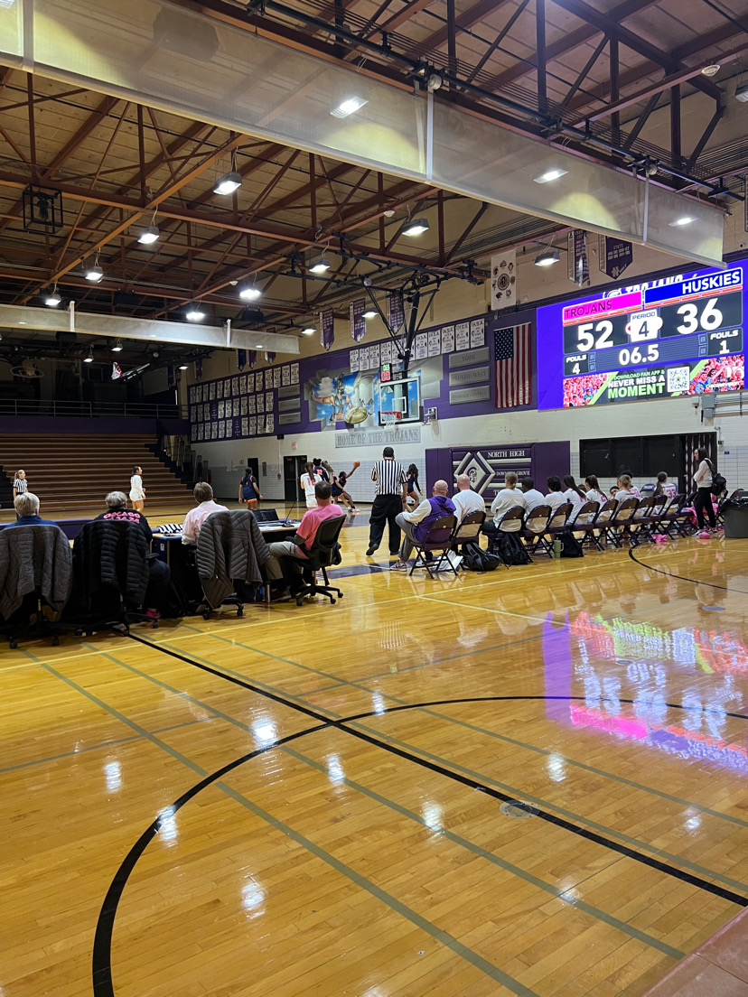 DGN girls' basketball is pretty in pink